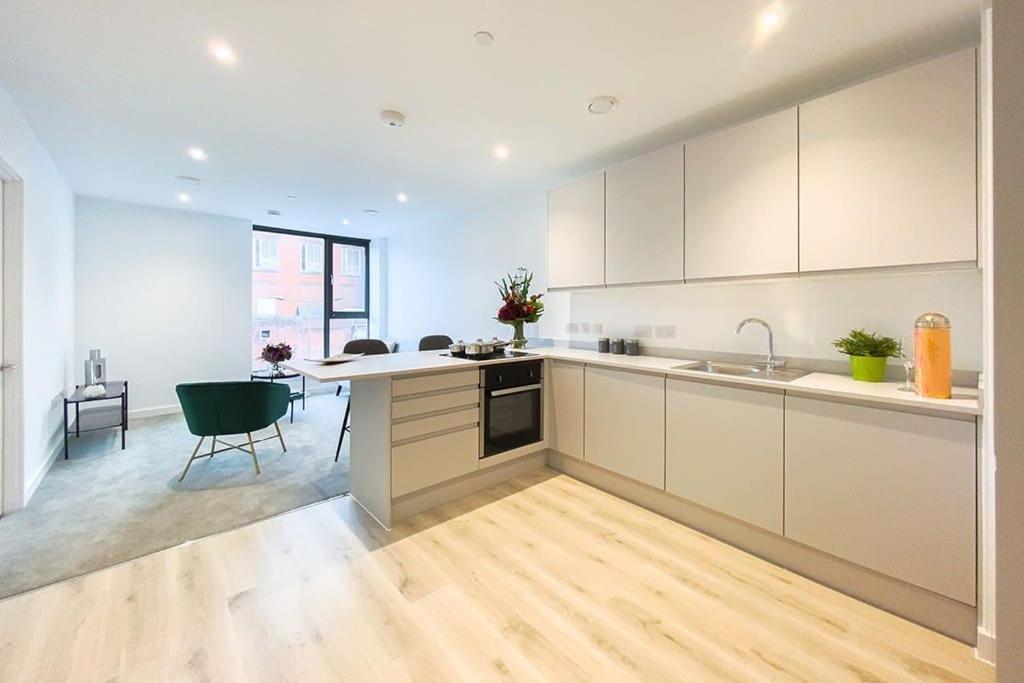 Central Manchester-1Br Apartment Free Parking-Cinema Room Exterior foto