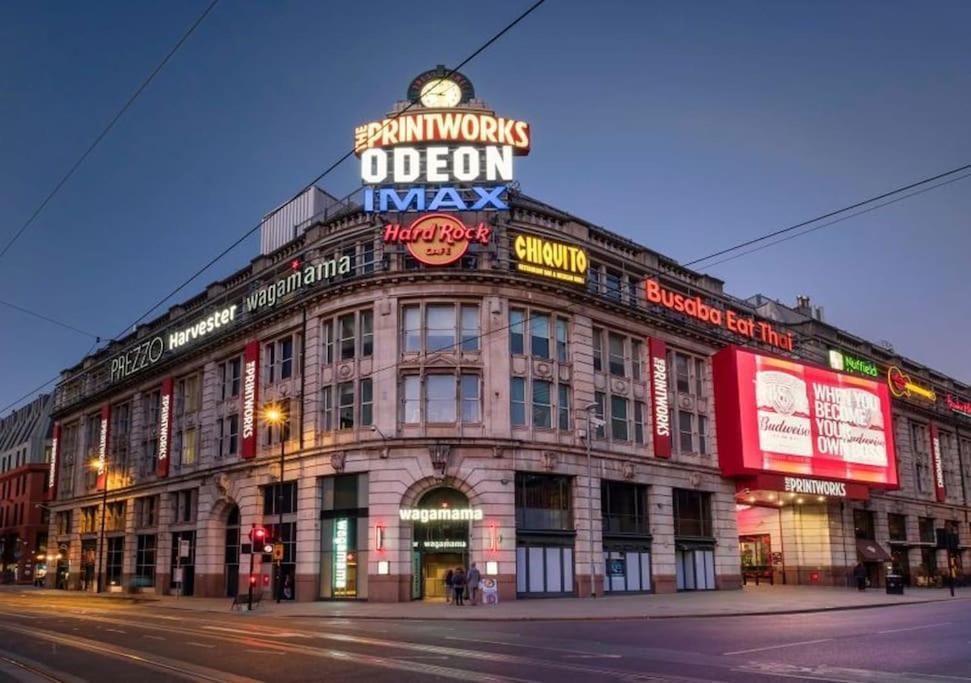 Central Manchester-1Br Apartment Free Parking-Cinema Room Exterior foto